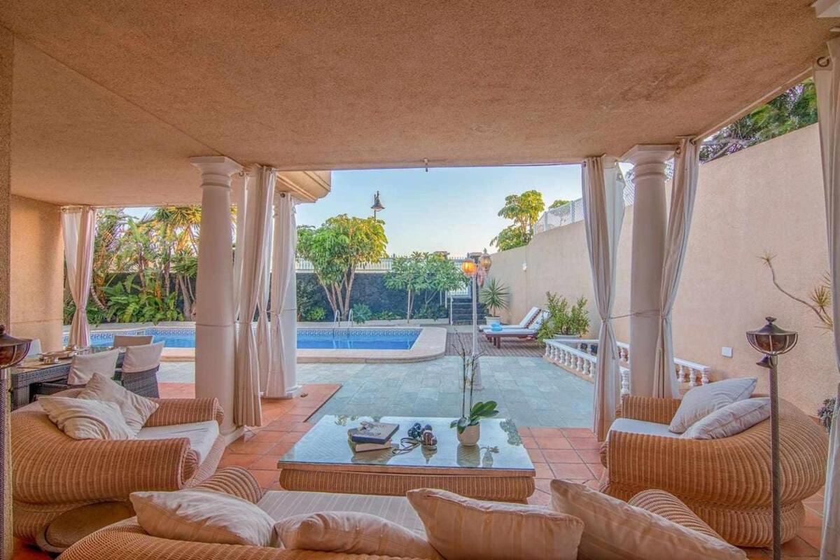 Villa La Concha Beachfront Heated Pool Playa Honda Kültér fotó