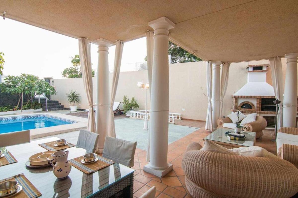 Villa La Concha Beachfront Heated Pool Playa Honda Kültér fotó